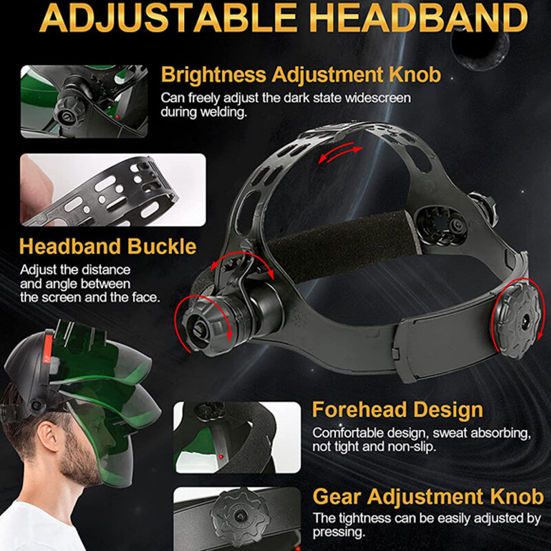 Auto-darken Welding Protection Helmet