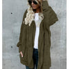 Women's Winter Plush Hoodie Cardigans with Pockets