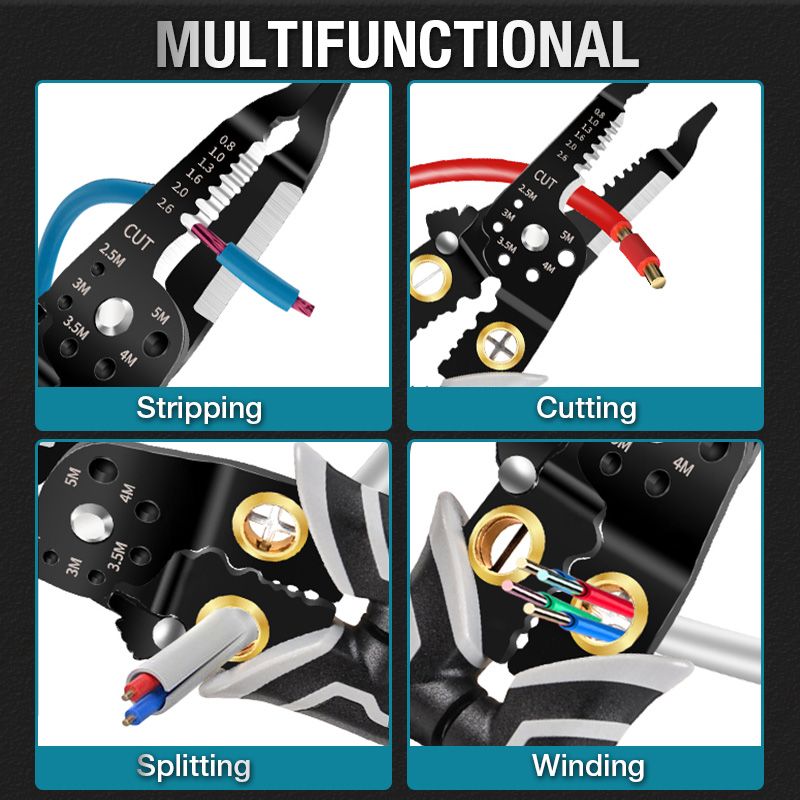 Pousbo® Multifunctional Wire Cutter and Stripper