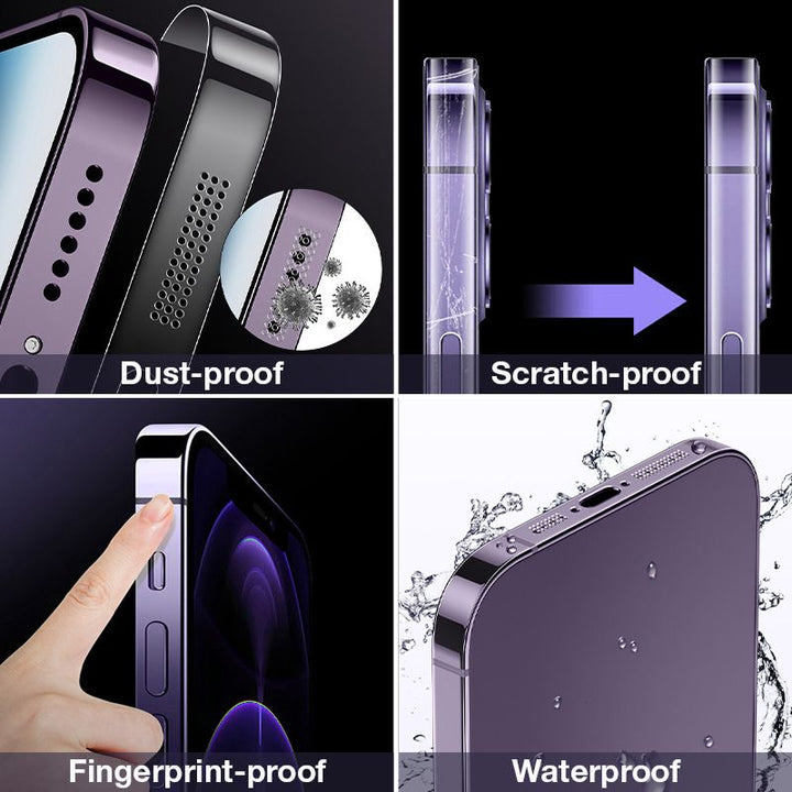 Pousbo® Self-adhesion Side Film for iPhone (4pcs/pack)