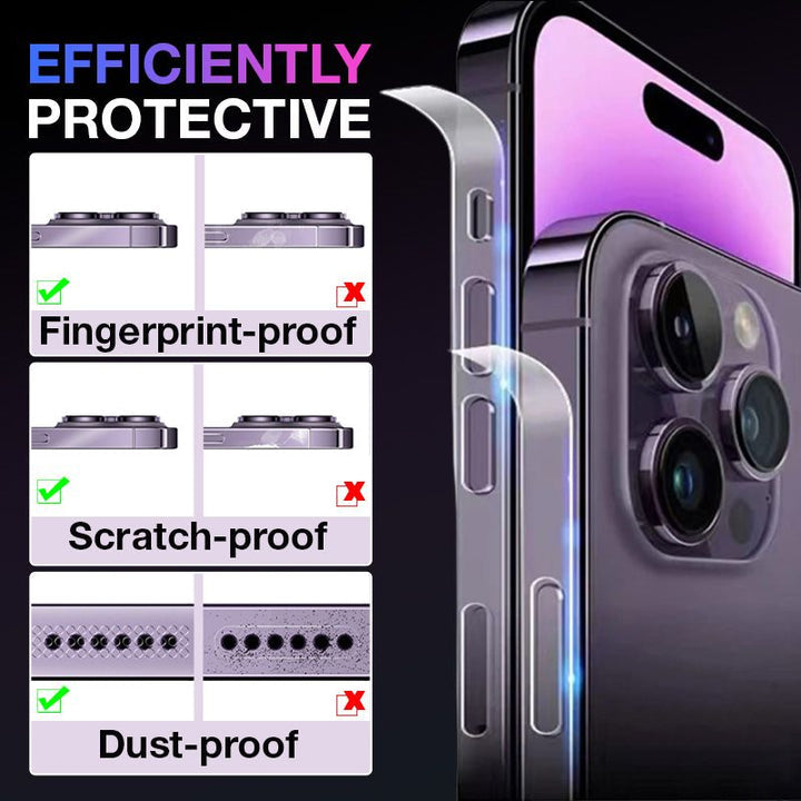 Pousbo® Self-adhesion Side Film for iPhone (4pcs/pack)