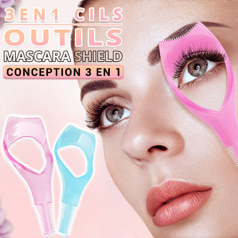 3in1 Cils Outils Mascara Shield