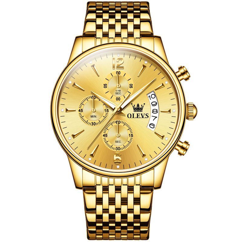 Pousbo® Automatic Mechanical Watch Luxury Gold Watch for Men