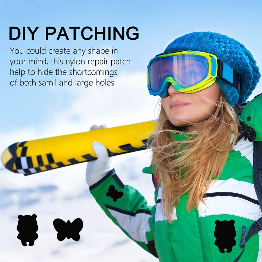 Down Jacket Repair Patch Self-Adhesive Fabric