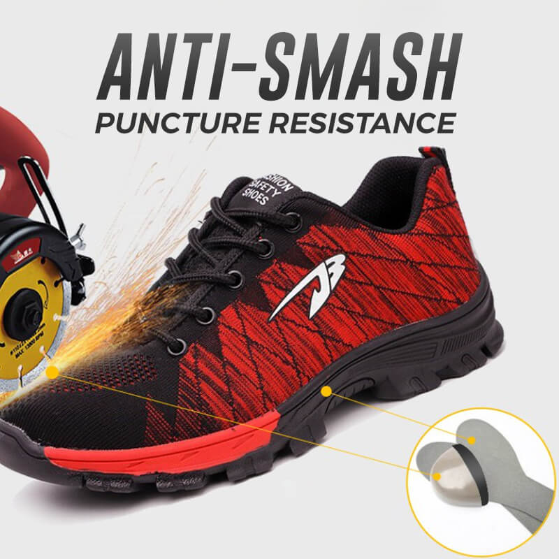 Anti Smashing and Piercing Plush Work Shoes