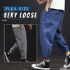 Men’s Casual Loose Plus-size Jogger Denim Pants