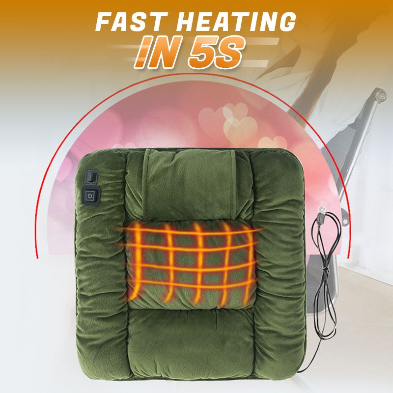 Pousbo® USB Heated Seat Cushion