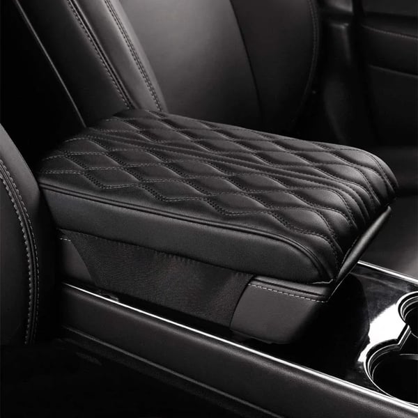 Pousbo® Leather Car Armrest Cushion