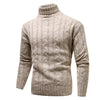 Men's Fashionable Knit Turtleneck Sweater