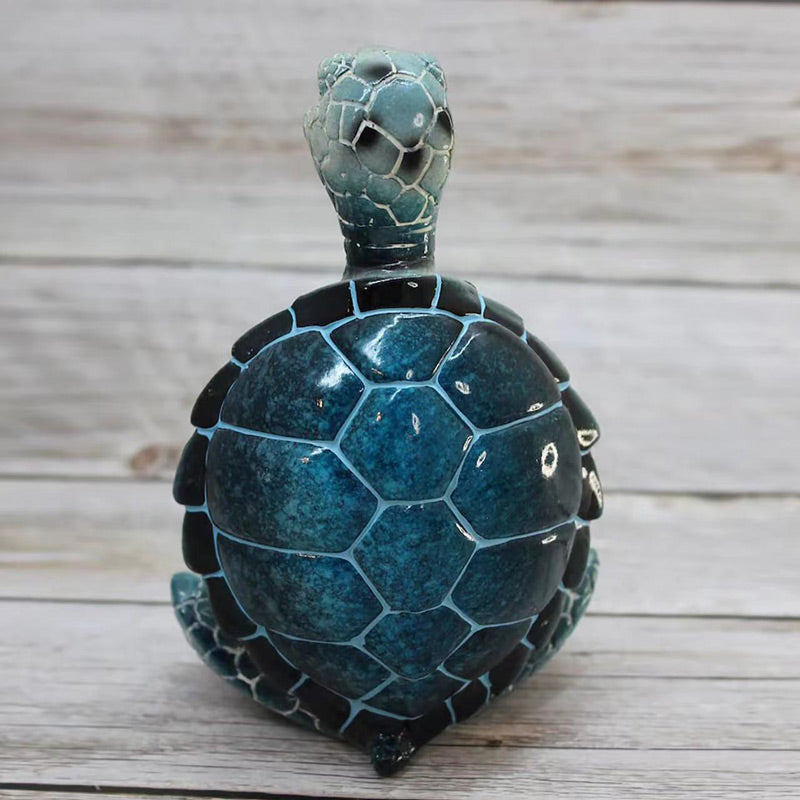 Pousbo® Sea Turtle Yoga Statue Meditation Home Decor