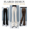 Fleece And Thickened Flared Jeans For Women