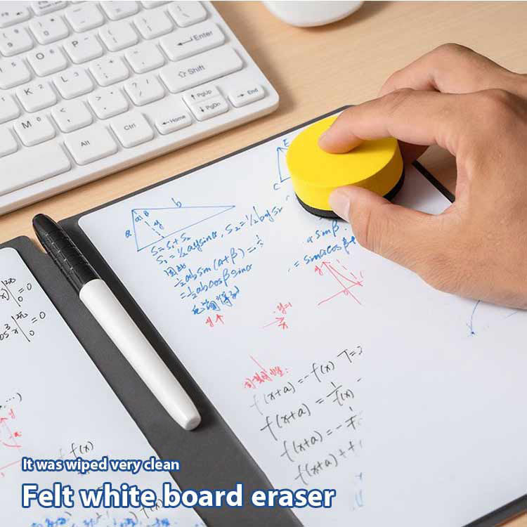 Pousbo® Leather Erasable Whiteboard Notebook