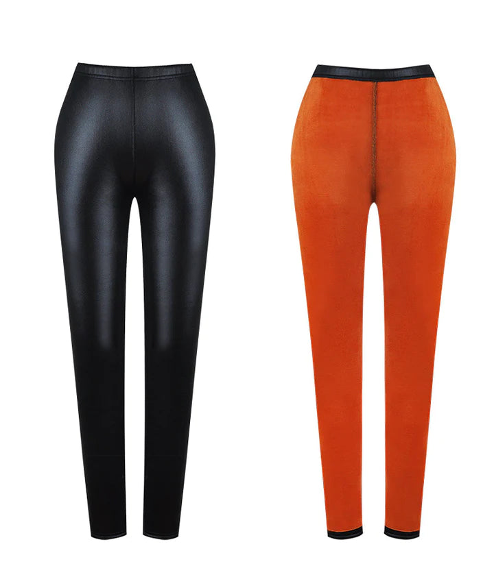 Women’s Thermal Faux Leather Leggings