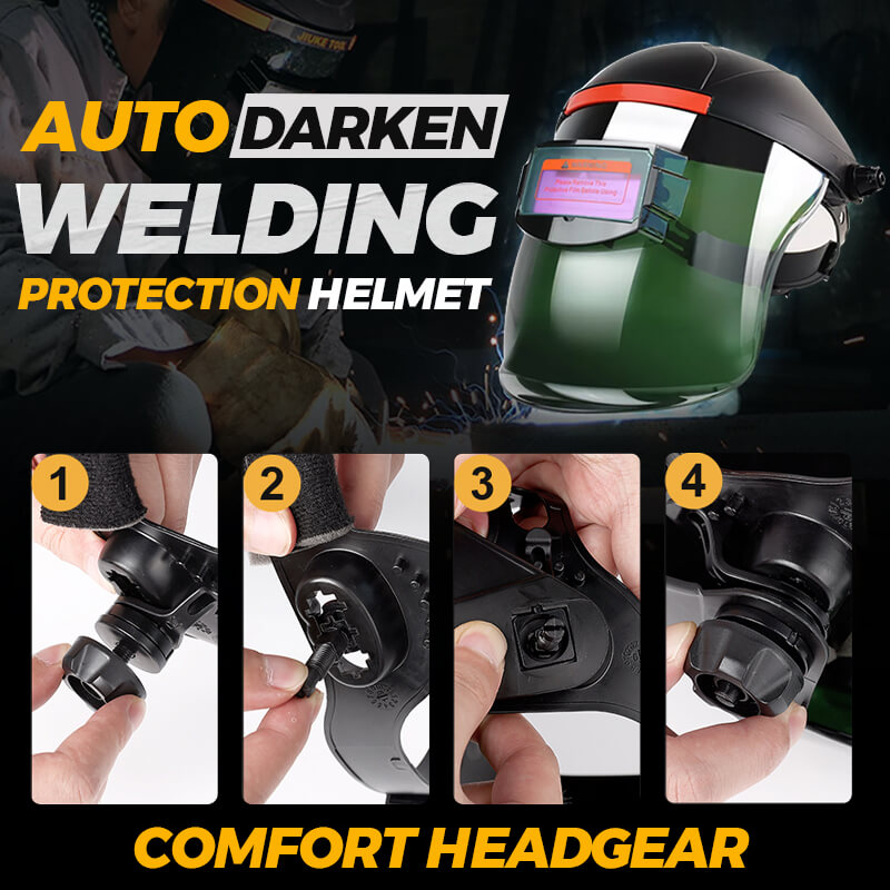 Auto-darken Welding Protection Helmet