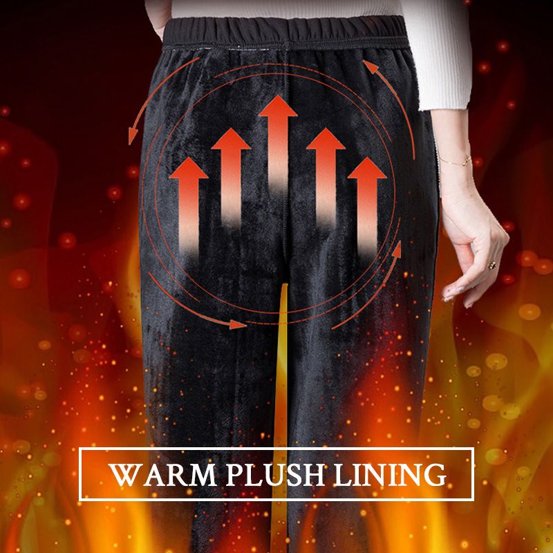 Women’s Super Stretch Thermal Embroidery Trousers