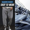 Men’s Casual Loose Plus-size Jogger Denim Pants