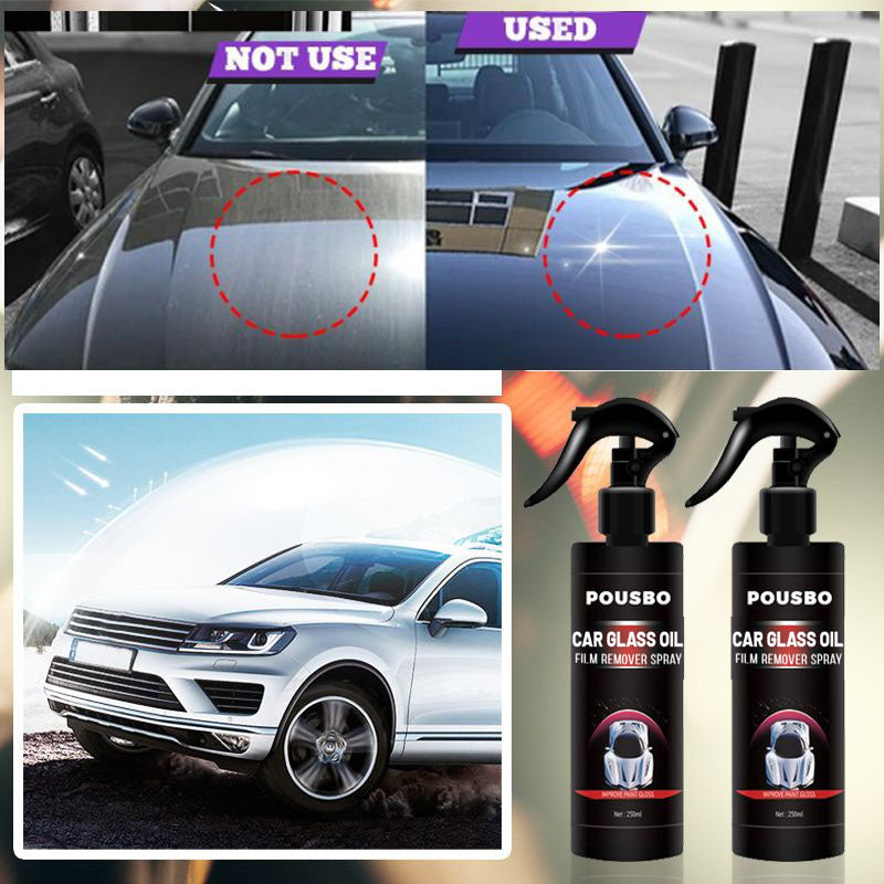 Pousbo® Car Glass Oil Film Remover Spray