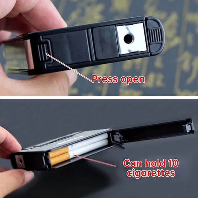 Portable Automatic Cigarette Lighter Box