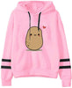 Casual Potato Hooded Sweatshirt