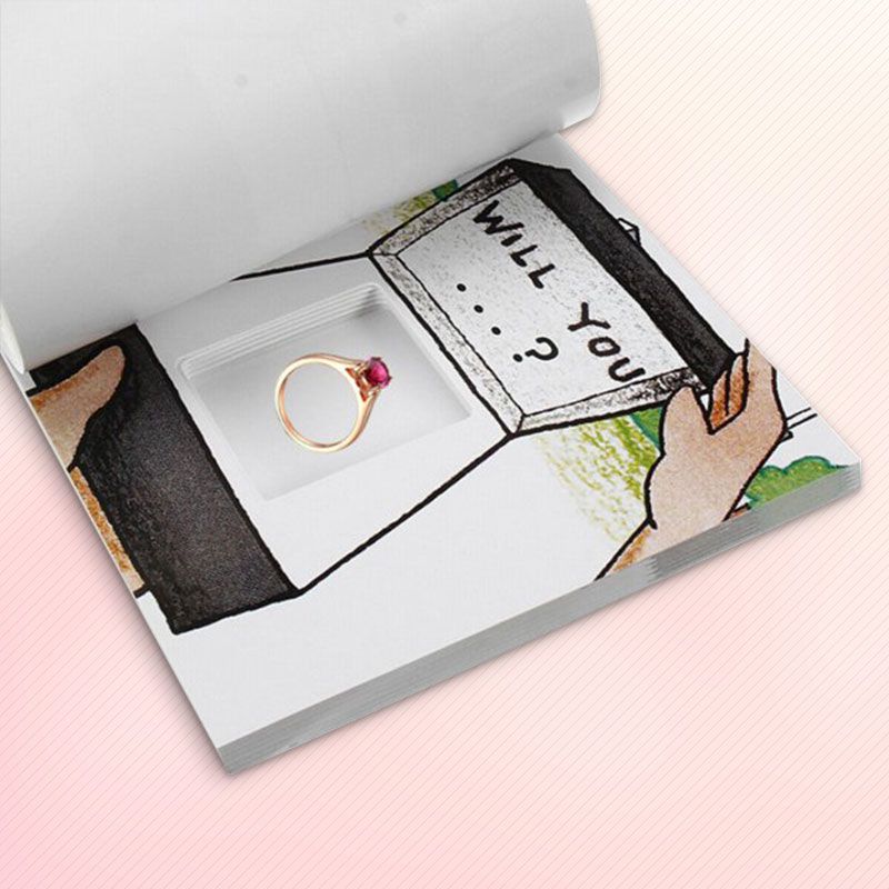 Surprise Flipbook for Proposal -- Hide Your Ring