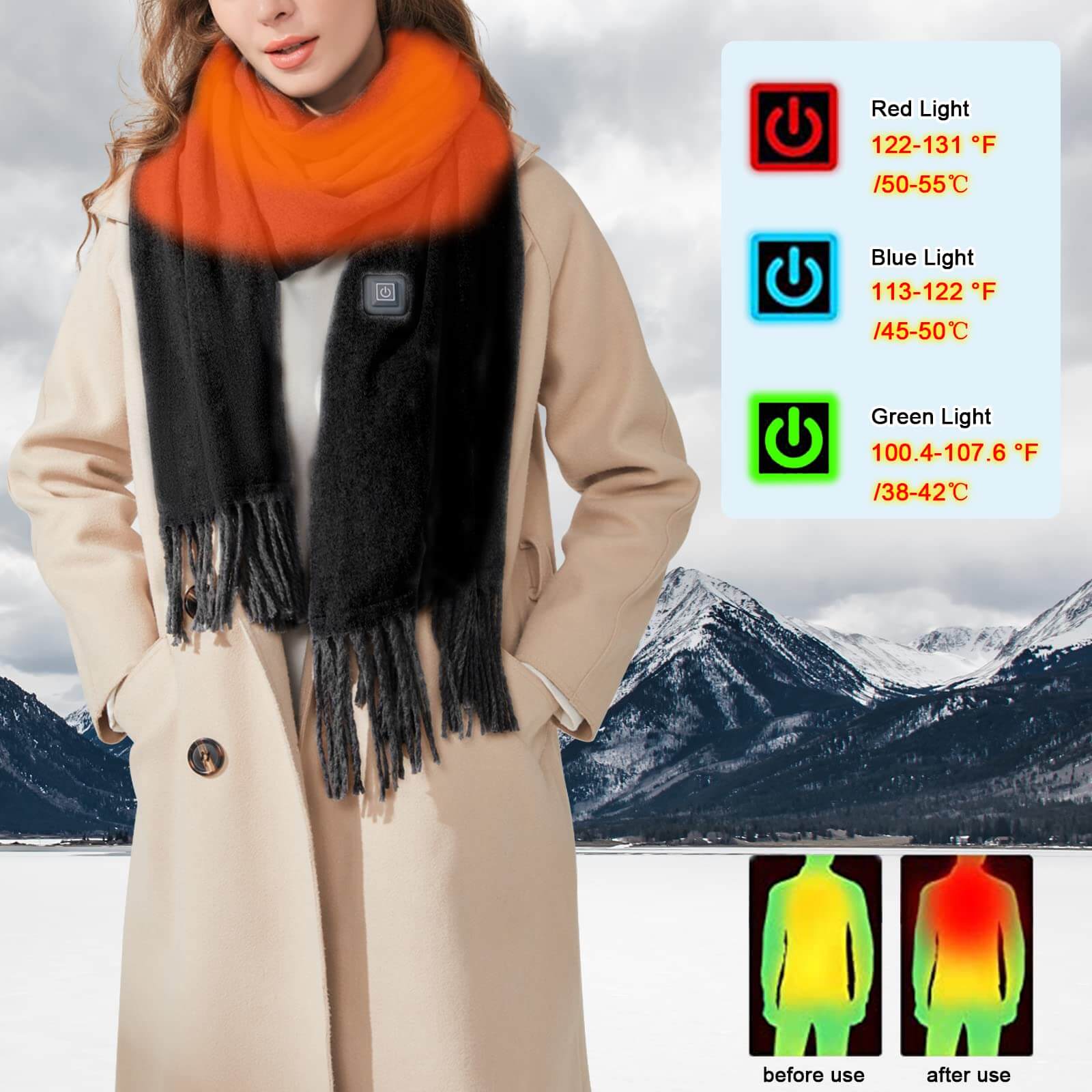 USB Heating Scarf