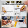 Pousbo® 2in1 Stainless steel angle ruler