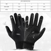 Winter Fleece Waterproof Touch Screen Gloves For Men