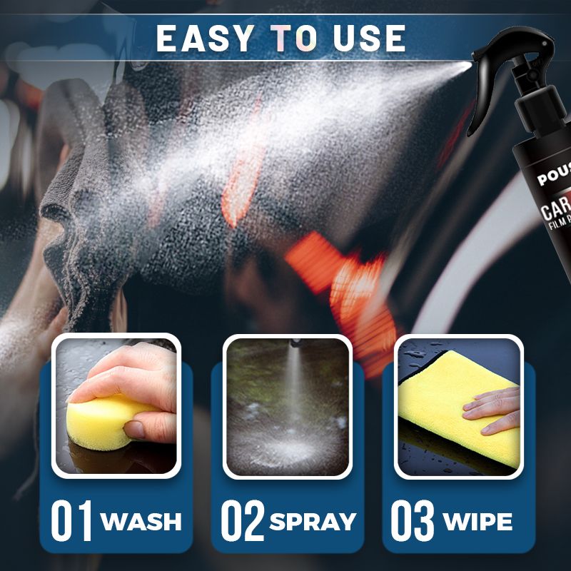 Pousbo® Car Glass Oil Film Remover Spray