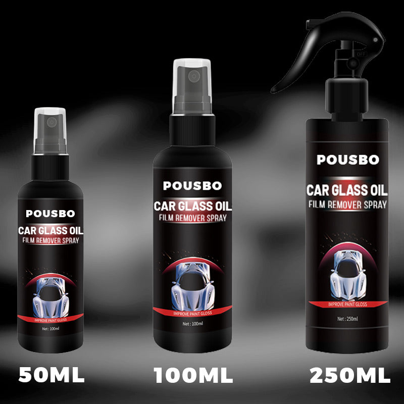 Pousbo® Car Glass Oil Film Remover Spray