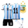 World Cup Football Three-Star Champion Argentina Jersey