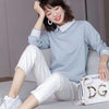 Stylish Casual Pullover Shirt Collar Sweater