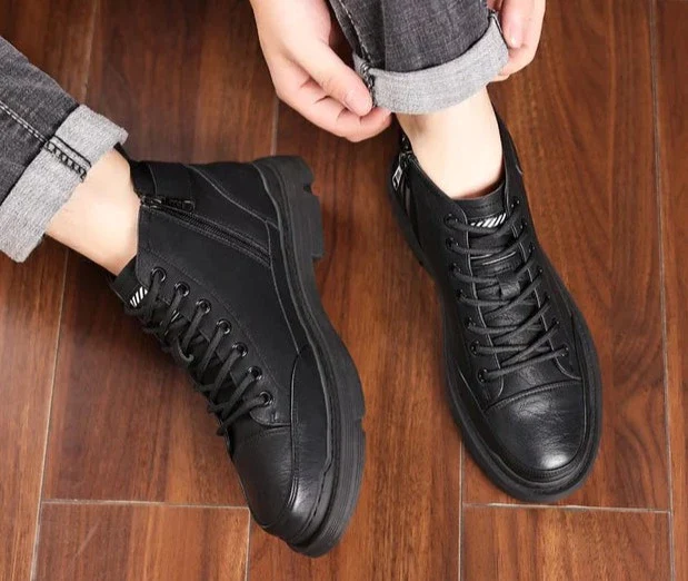 Men's high top winter shoes