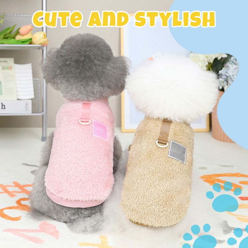 Comfortable Warm Coral Velvet Pet Dog Winter Coat