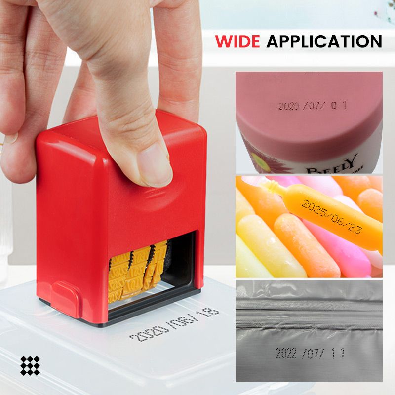 Pousbo® Mini Portable Date Stamp Kit