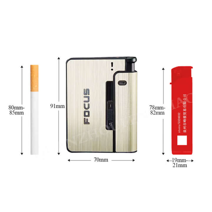 Portable Automatic Cigarette Lighter Box