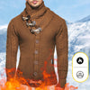 Men's Knitted Coat Button Design Sweater