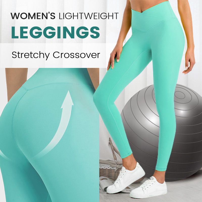 Women’s Lightweight Stretchy Crossover Leggings