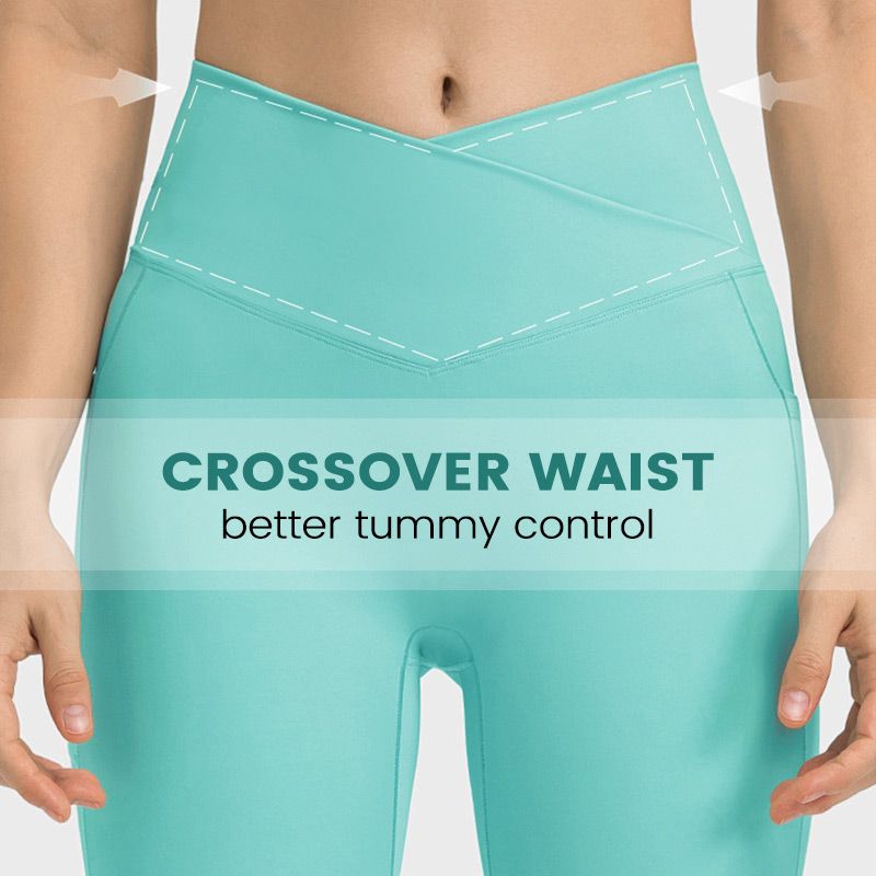 Women’s Lightweight Stretchy Crossover Leggings