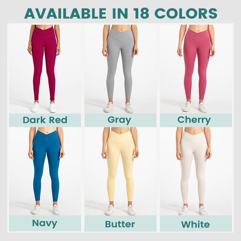 Women’s Lightweight Stretchy Crossover Leggings