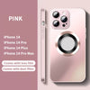 Pousbo® Magnet AG Glass Frosted Case For iPhone 14 13