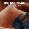 Men’s Fashionable Warm Plush Jeans