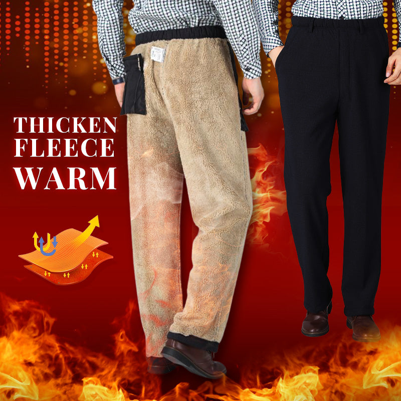 Men’ s Extra Large Thicken Fleece Suit Pants