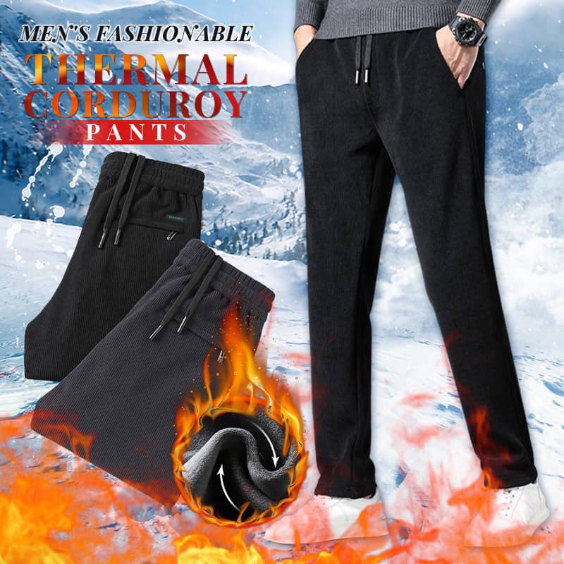 Men's Fashionable Thermal Corduroy Pants