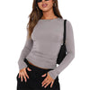 Women’s Basic Slim Open Navel T-shirt