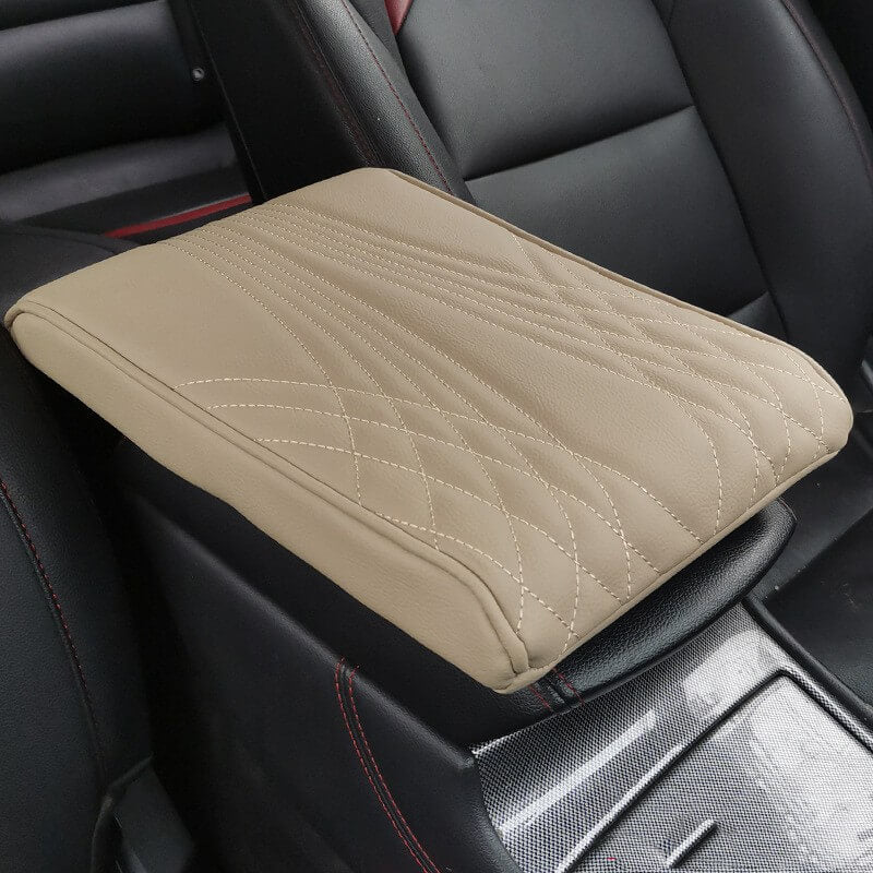 Pousbo® Leather Car Armrest Cushion