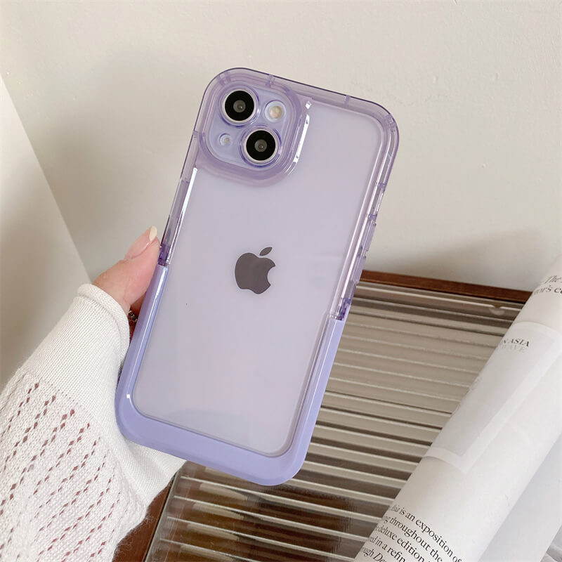 Pousbo® Candy Invisible Bracket Case Cover For iPhone