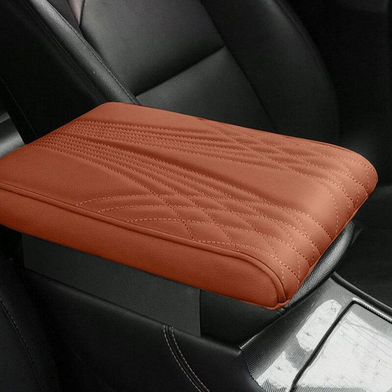 Pousbo® Leather Car Armrest Cushion