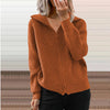 Women’s Lapel Zipper Sweater