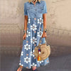 Short Sleeve Denim Dress