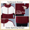 Plush Fleece-Lined Zip-Up Coat For Women